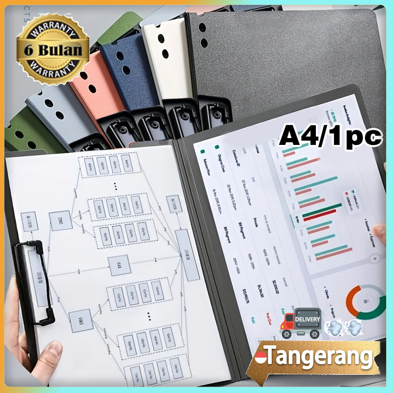 

Papan Jalan A4 Papan Ujian A4 Clipboard With Cover/ Map Folder Dokumen File