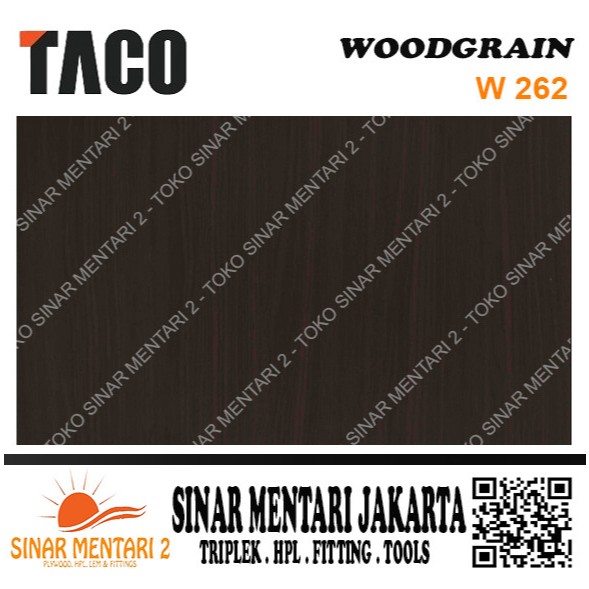 EDGING TACO WOODGRAIN W 262