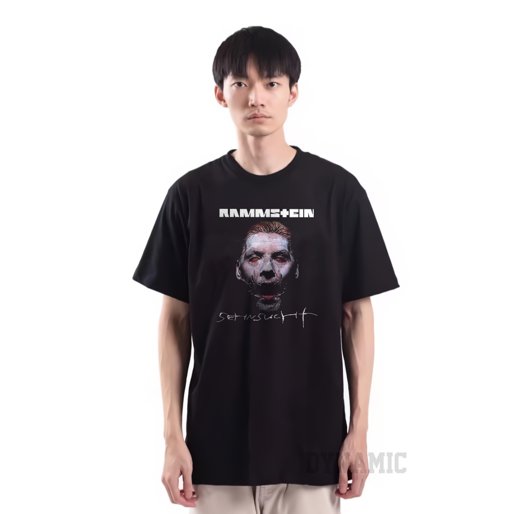 Kaos / Tshirt / Baju Distro Pria Wanita Tema Musik Rammstein 01