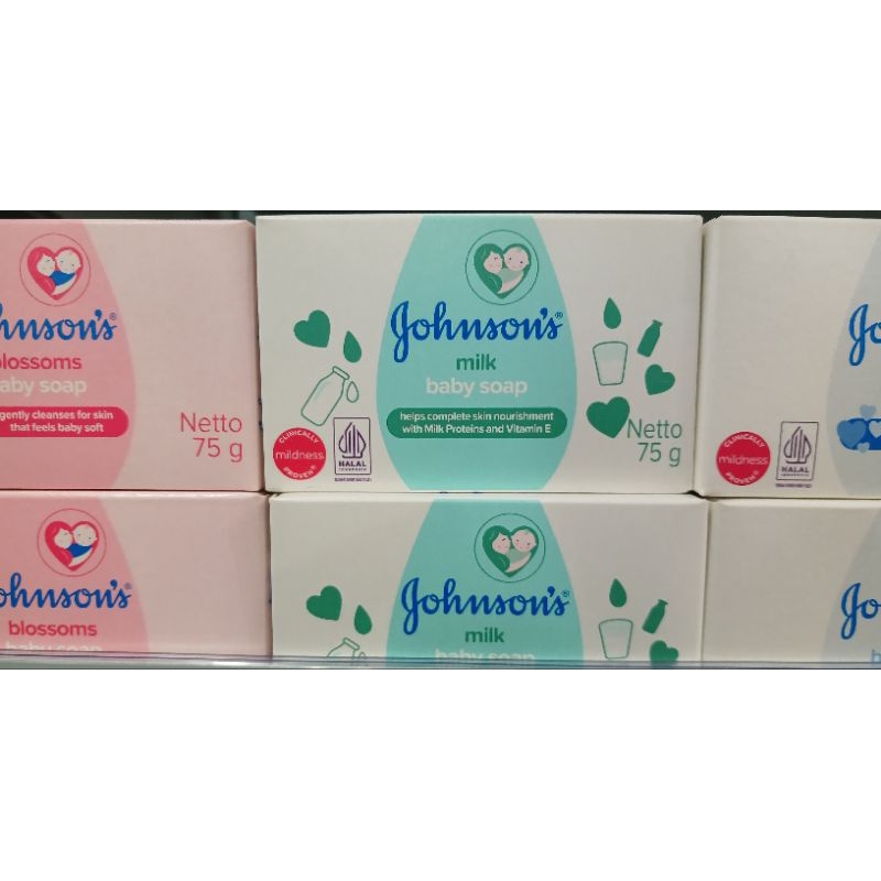 Johnsons baby soap 75g
