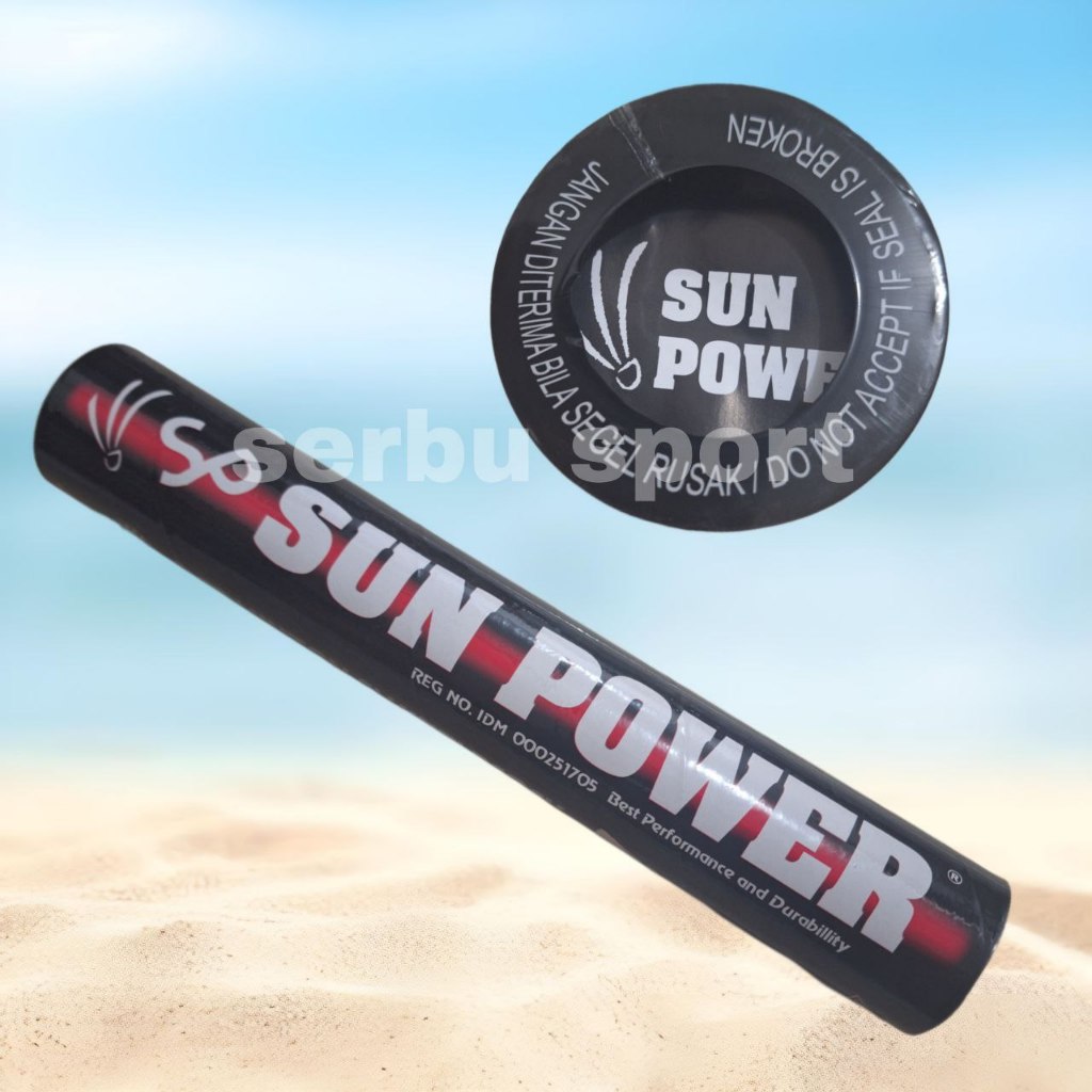 Shuttlecock Cock Badminton Bulutangkis Sun Power Sunpower Ori