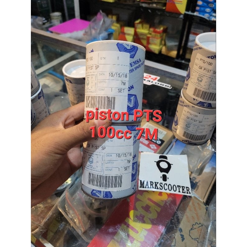 piston seher vespa pts 100cc 7M