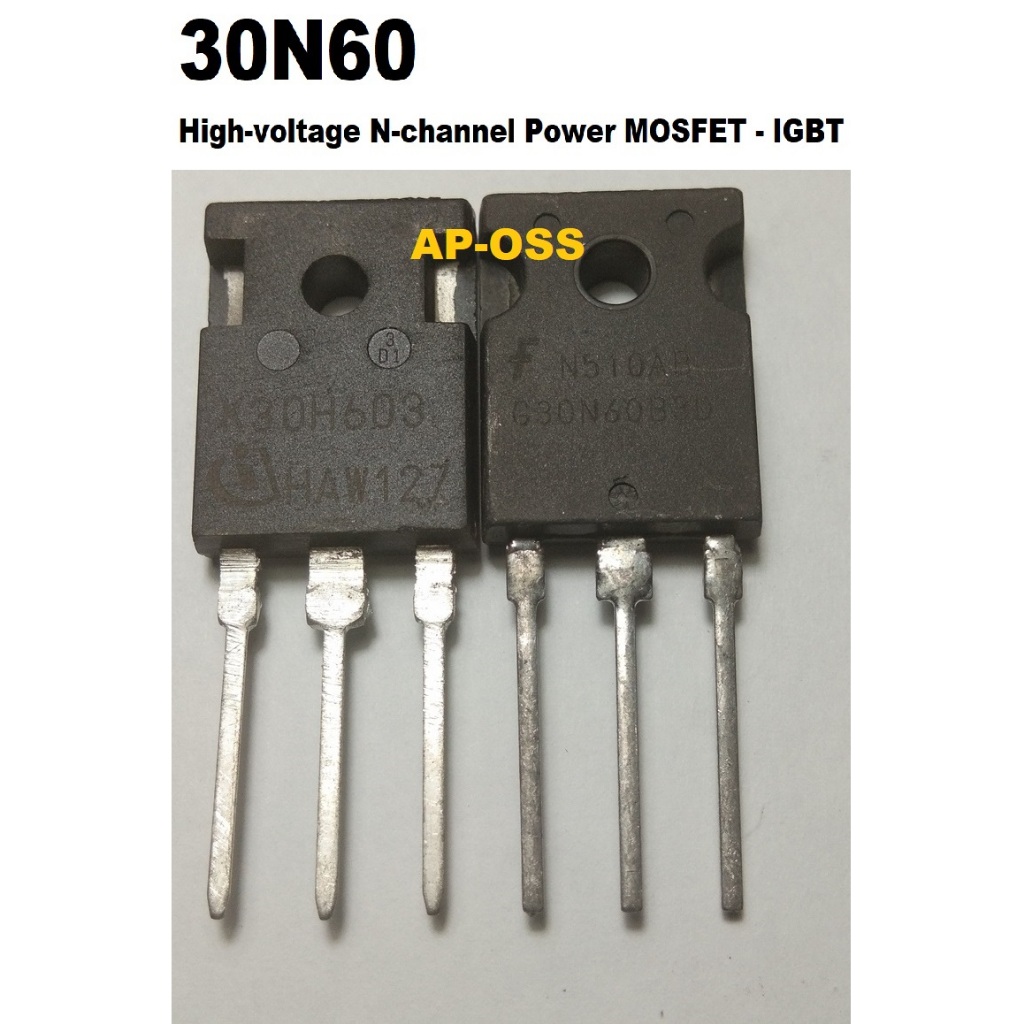 30N60 K30H60 G30N60 high-voltage Power MOSFET - IGBT