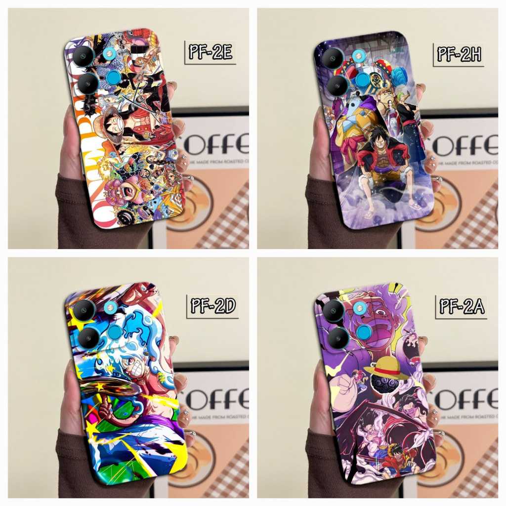 Case Gambar Kartun Onepiece PF-02 Softcase Oppo Reno 8Z Oppo Reno 8 4G Oppo Reno 8 5G Oppo Reno 8 Pr