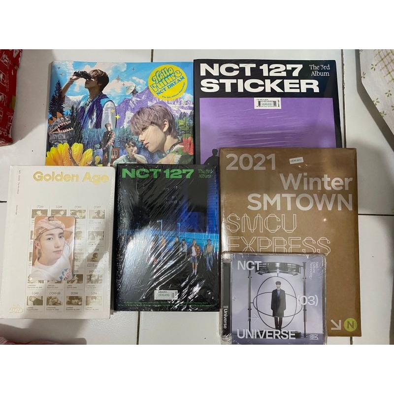 Album NCT Dream 127 Golden Age Archiving Japan Exclusive LD Osaka Renjun Hello Future Sticker PB Seo