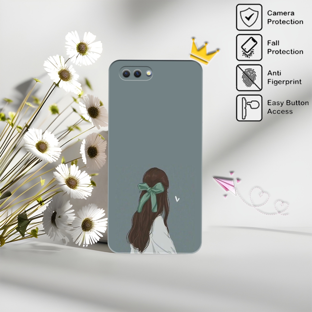 Case Hp Oppo A3S - OPPO A5 - Case Motif Cute OPPO A3S - OPPO A5 -  Casing Hp - Silicon Hp - Cover Hp