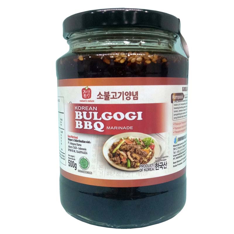 

Jinsung Bulgogi Sauce - Korea Bbq Sauce ( 500gr )