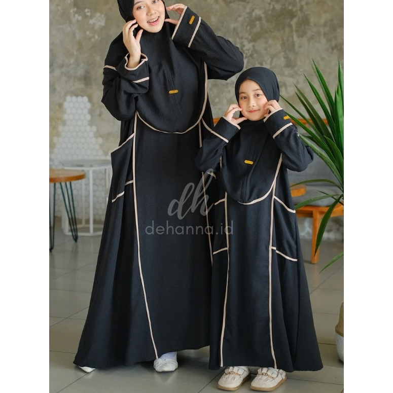 Gamis Abaya Couple Ibu dan Anak Perempuan Terbaru