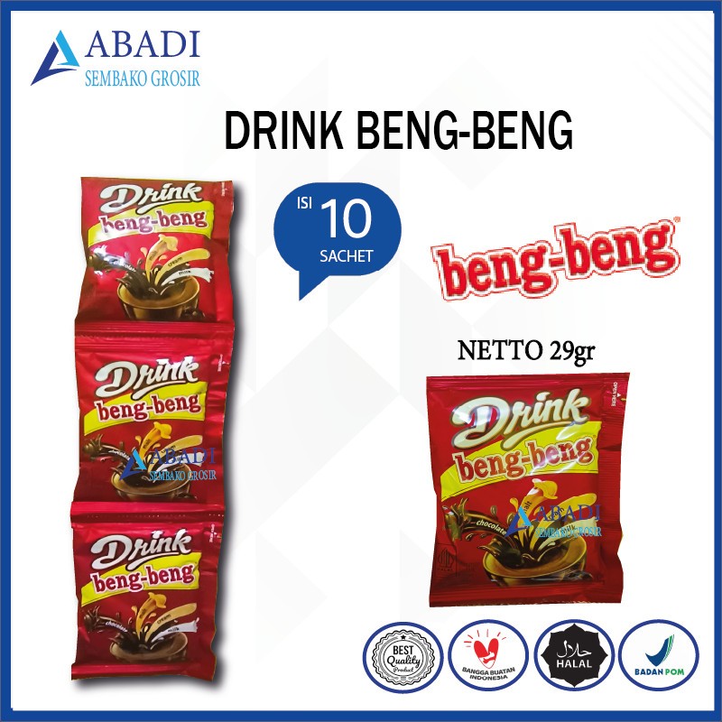 

Drink Beng-Beng Cokelat Coklat Chocolate Renceng 10pcs