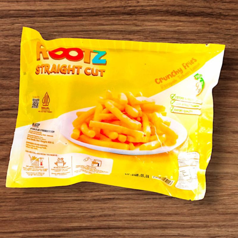 

Rootz Cassava Straightcut 400gr