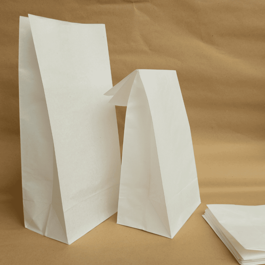 

SOS PAPERBAG PUTIH POLOS 10X14X32 CM KANTONG KEMAS ROTI WADAH MAKANAN ANTI MINYAK