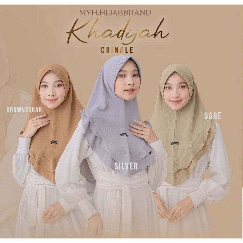 KHADIJAH Crinkle MYH HIJABBRAND
