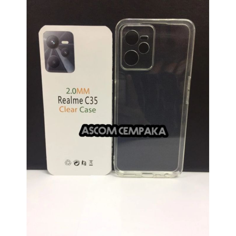 Case jelly bening Realme C35