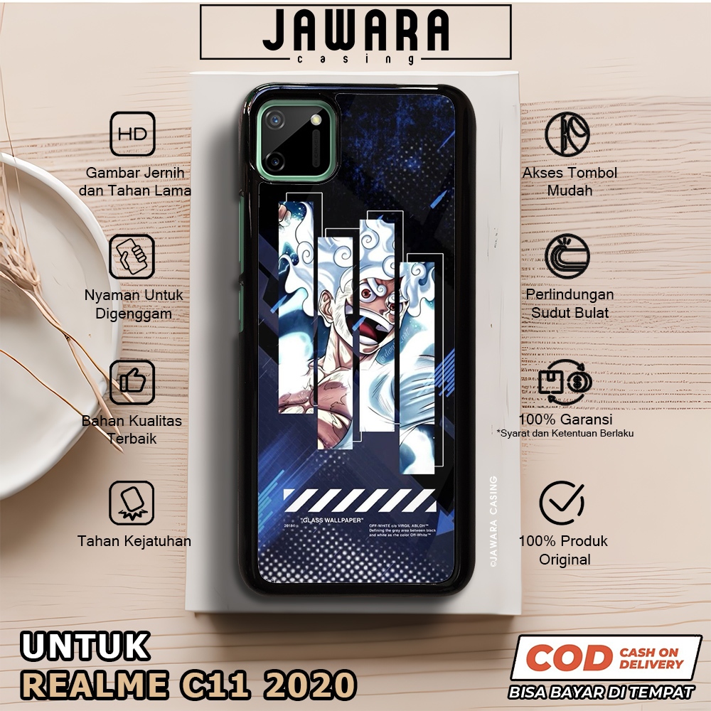 Case Realme C11 2020 Casing Realme C11 2020 [GEAR5] Premium Case Glossy Case Hp Realme Jawara Casing