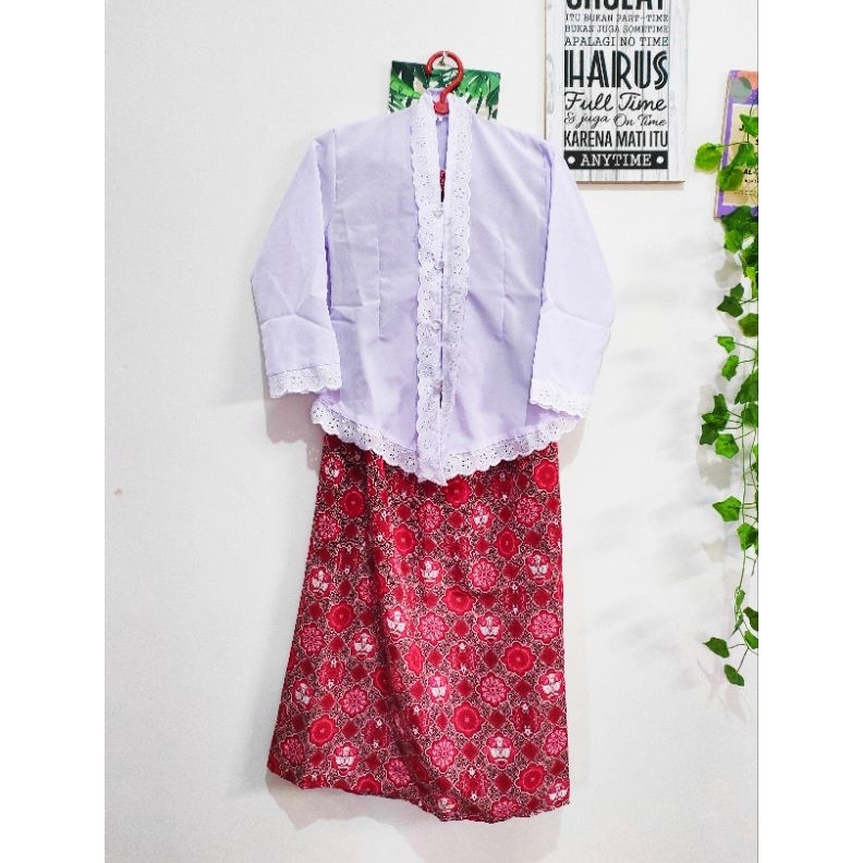 KODE W28T Kebaya encim kebaya anak sekolah kebaya encim anak sd Kebaya sekolah Kebaya sekolah anak s