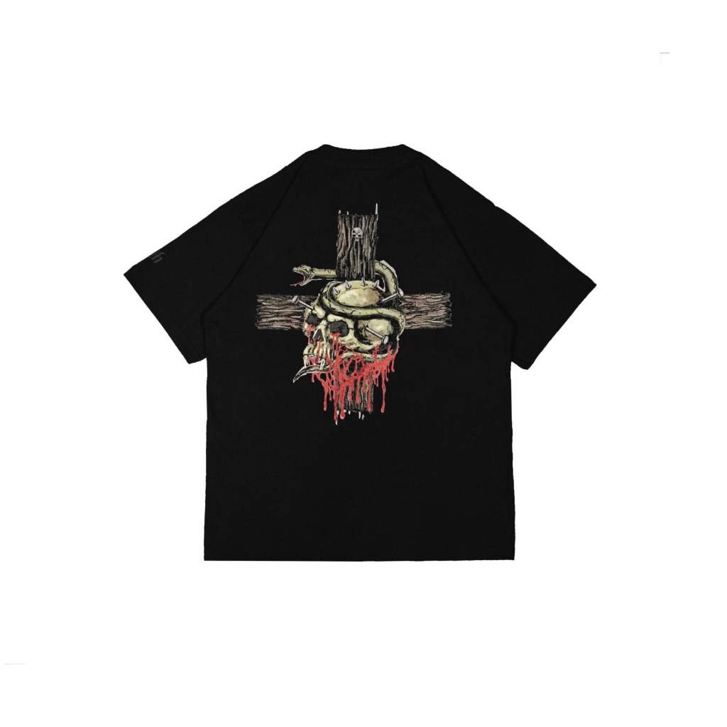HUSTED KAOS HITAM SLANDER TS