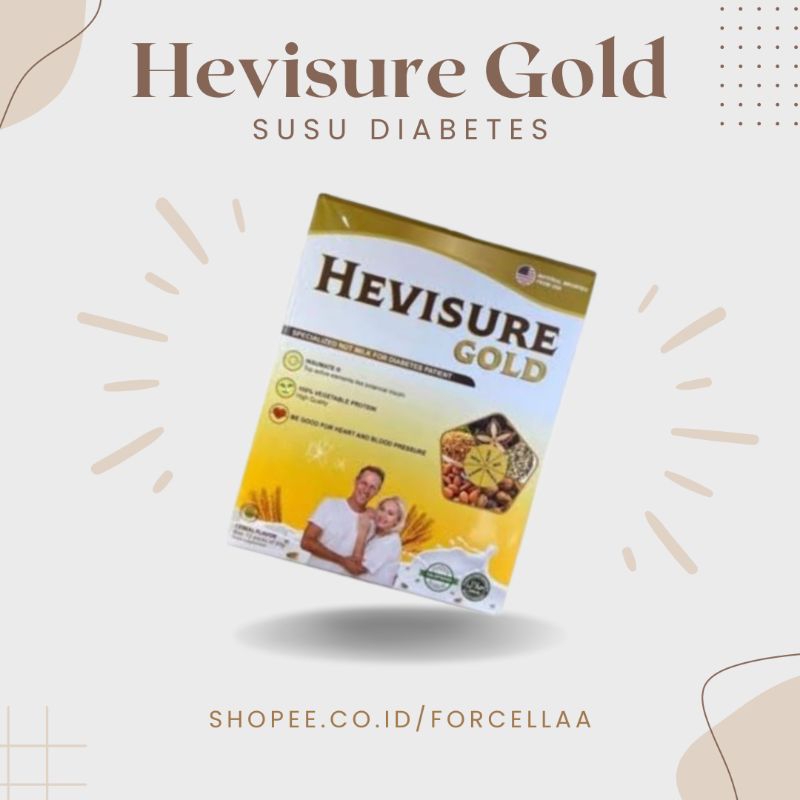 

Hevisure Gold Susu Diabetes Dan Kencing Manis Original