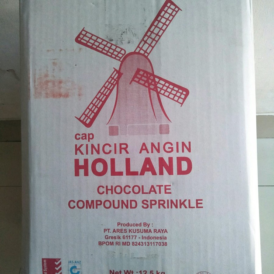 

Meses Holland Premium repack 250gr Coklat Butir Holand