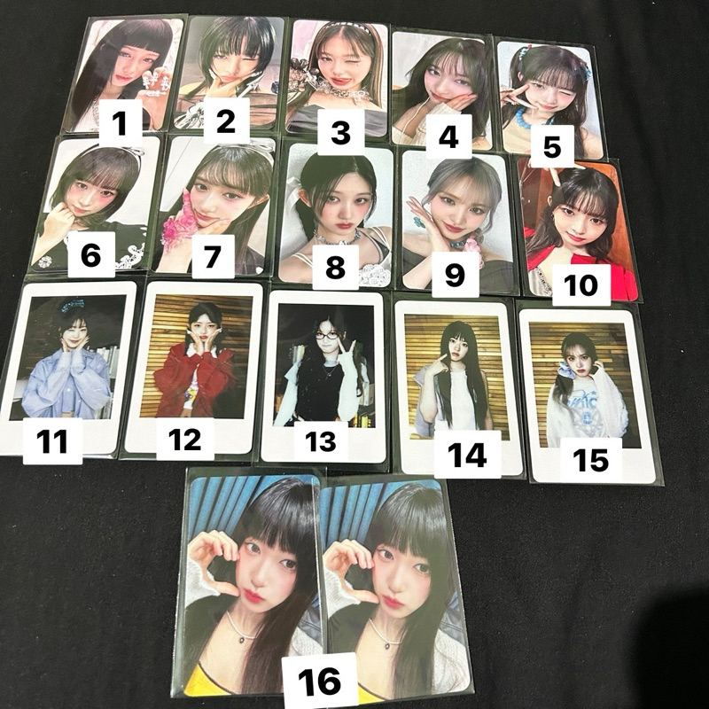 Photocard IVE Makestar Bunny Blanket Soundwave I've Mine Switch Baddie Off The Record Either Way HEY