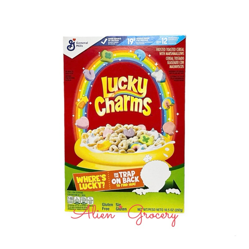 

General Mills Lucky Charms Cereal 297gr