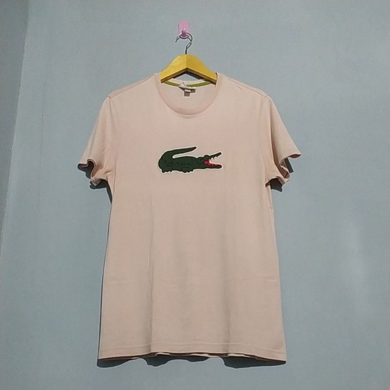 Kaos Lacoste Big Logo // Second Thrift