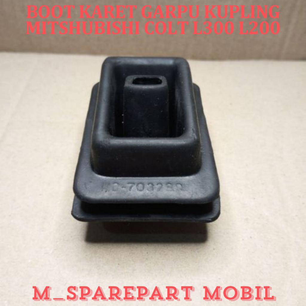 SPAREPART MOBIL PREMIUM BOOT KARET GARPU KUPLING MITSHUBITSI COLT L300 L200
