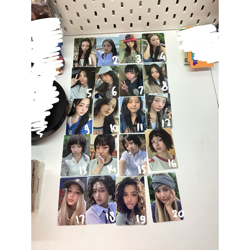 photocard newjeans line friends how sweet