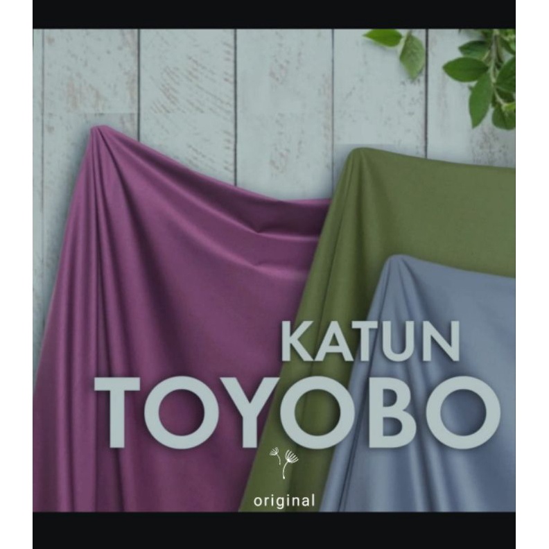 CUCIGUDANG KATUN TOYOBO BAHAN TOYOBO KAIN KATUN KATUN HALUS TOYOBO ORIGINAL  KATUN JEPANG KATUN COTT