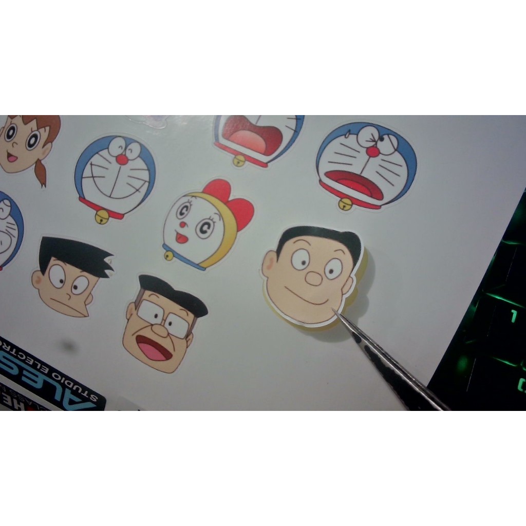 

STIKER LABEL STIKER DORAEMON STIKER POTONG POLA