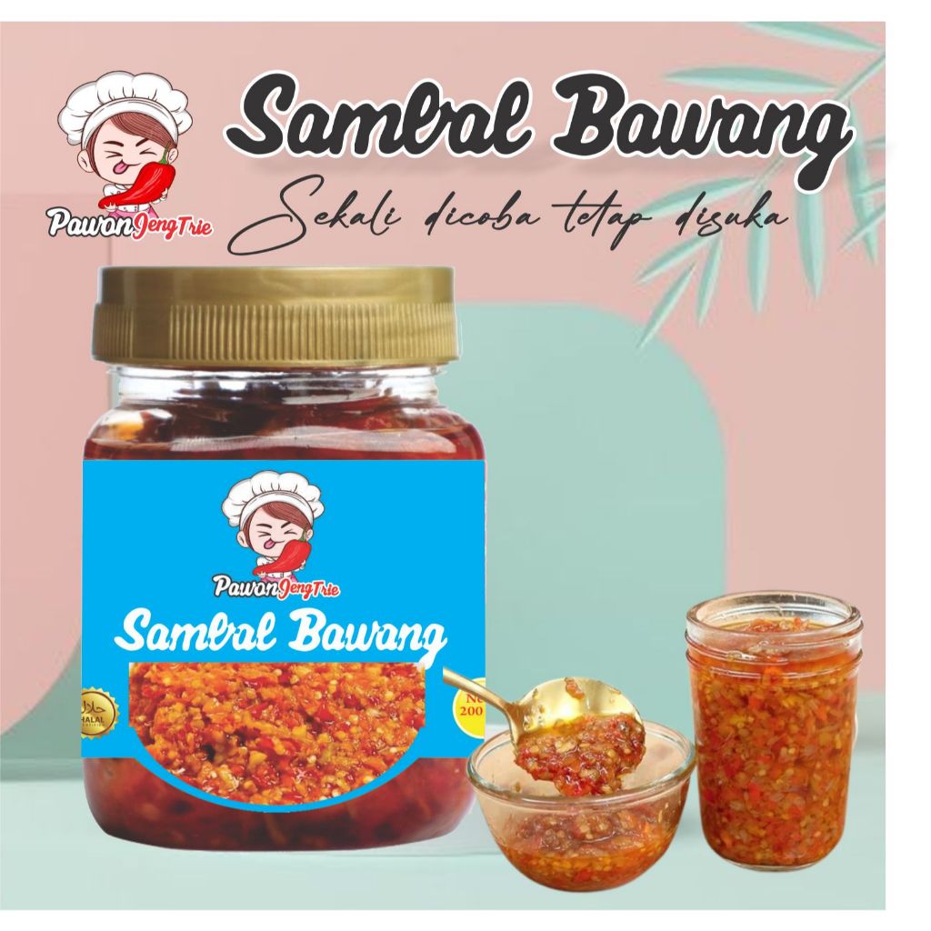 

Sambal Bawang Pawon Jenk Trie Pedas