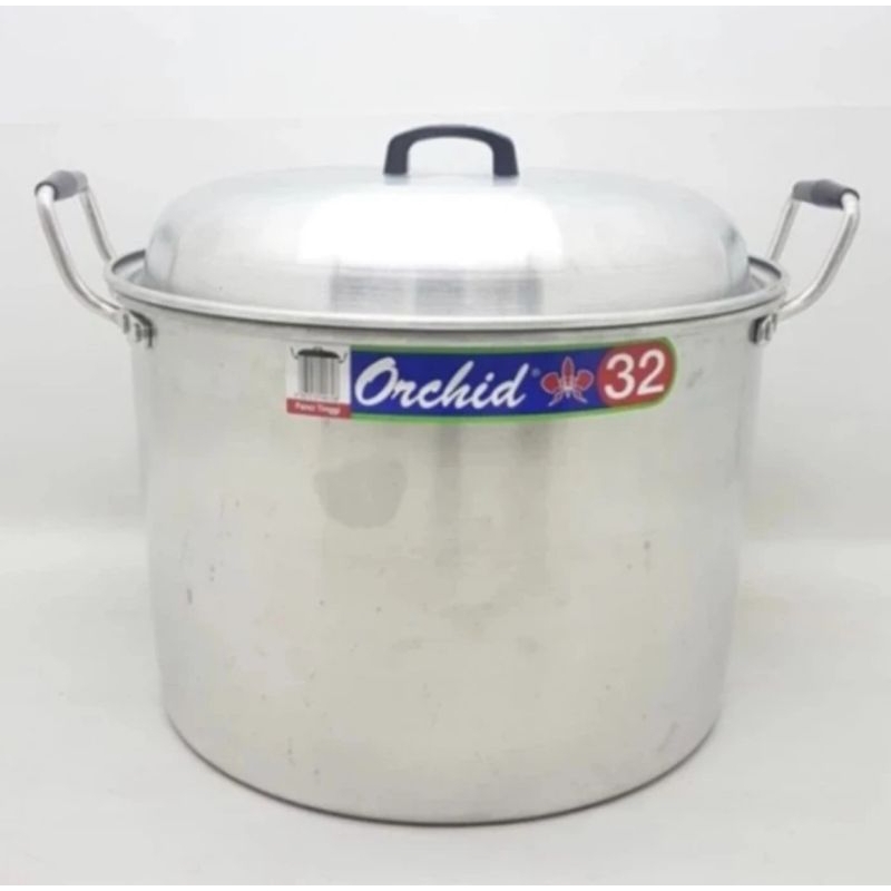 Panci orchid 32 cm alumunium/ Panci tinggi alumunium orchid 32 cm / Panci orchid 32 cm ( gojek)