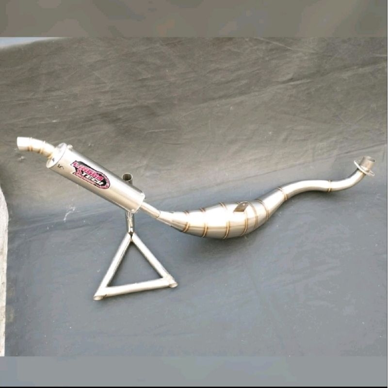 KNALPOT FIZR KOLONG BM POWER SCORPIO