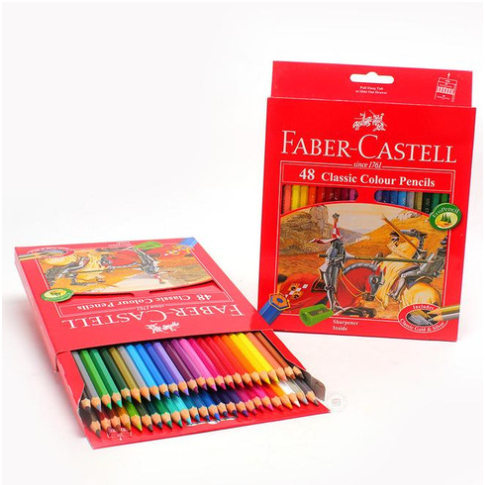 

FABER CASTELL - Pensil Warna Panjang 48W