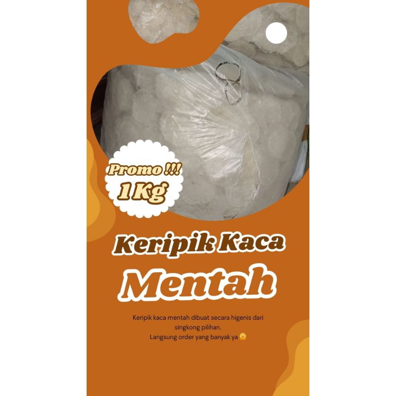 

KERIPIK KACA MENTAH ( 1 KG ) BENING, TIPIS DAN BERSIH