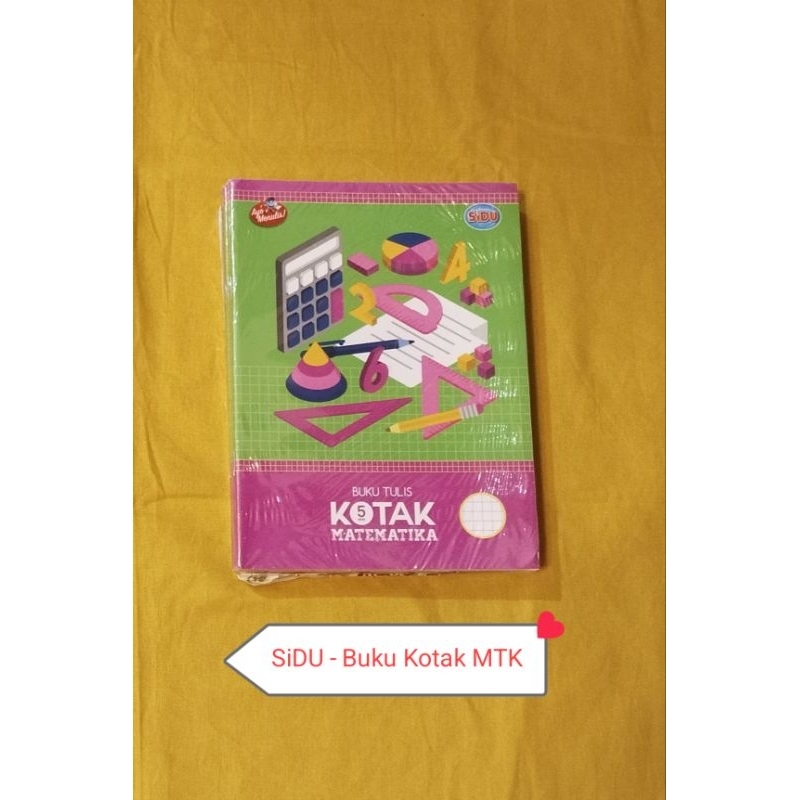 

Buku Kotak MTK / Buku Tulis Halus