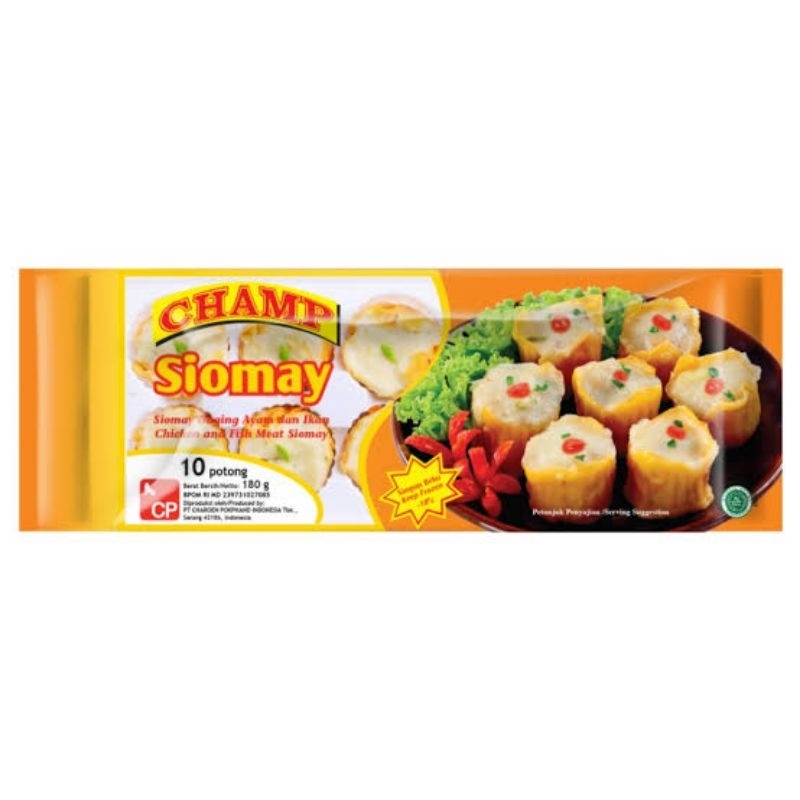 

Champ Siomay Berat 180 gr isi 10 pcs