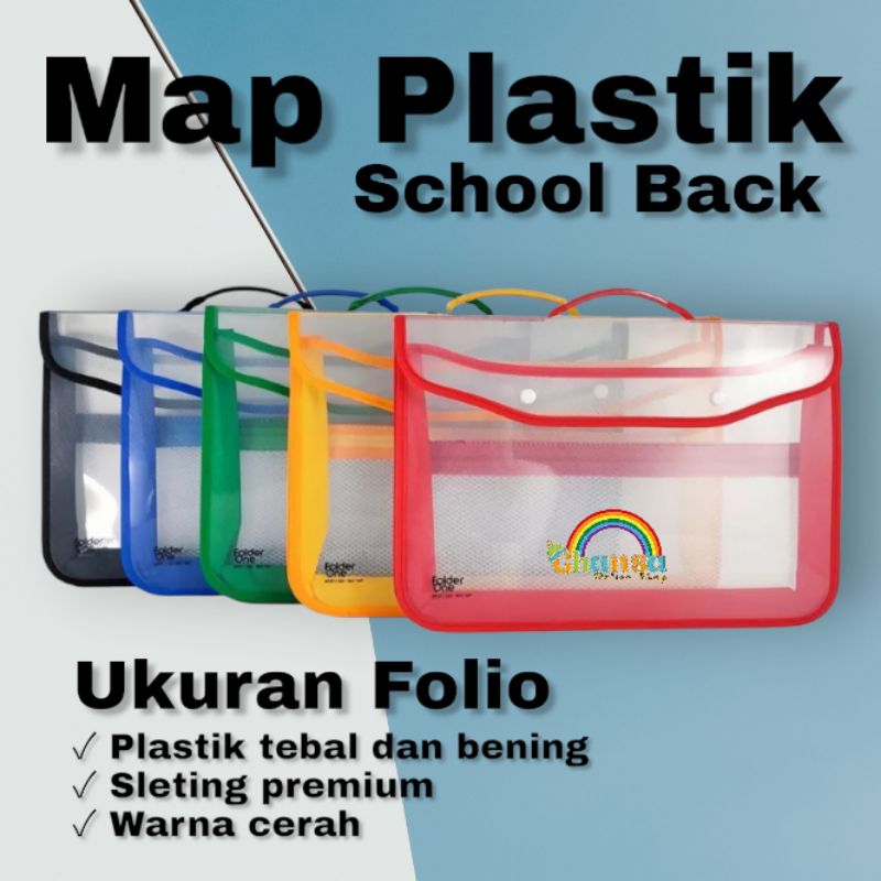 

SCHOOL BAG / Map Dukumen /MAP JARING / TAS JALA KANCING 2