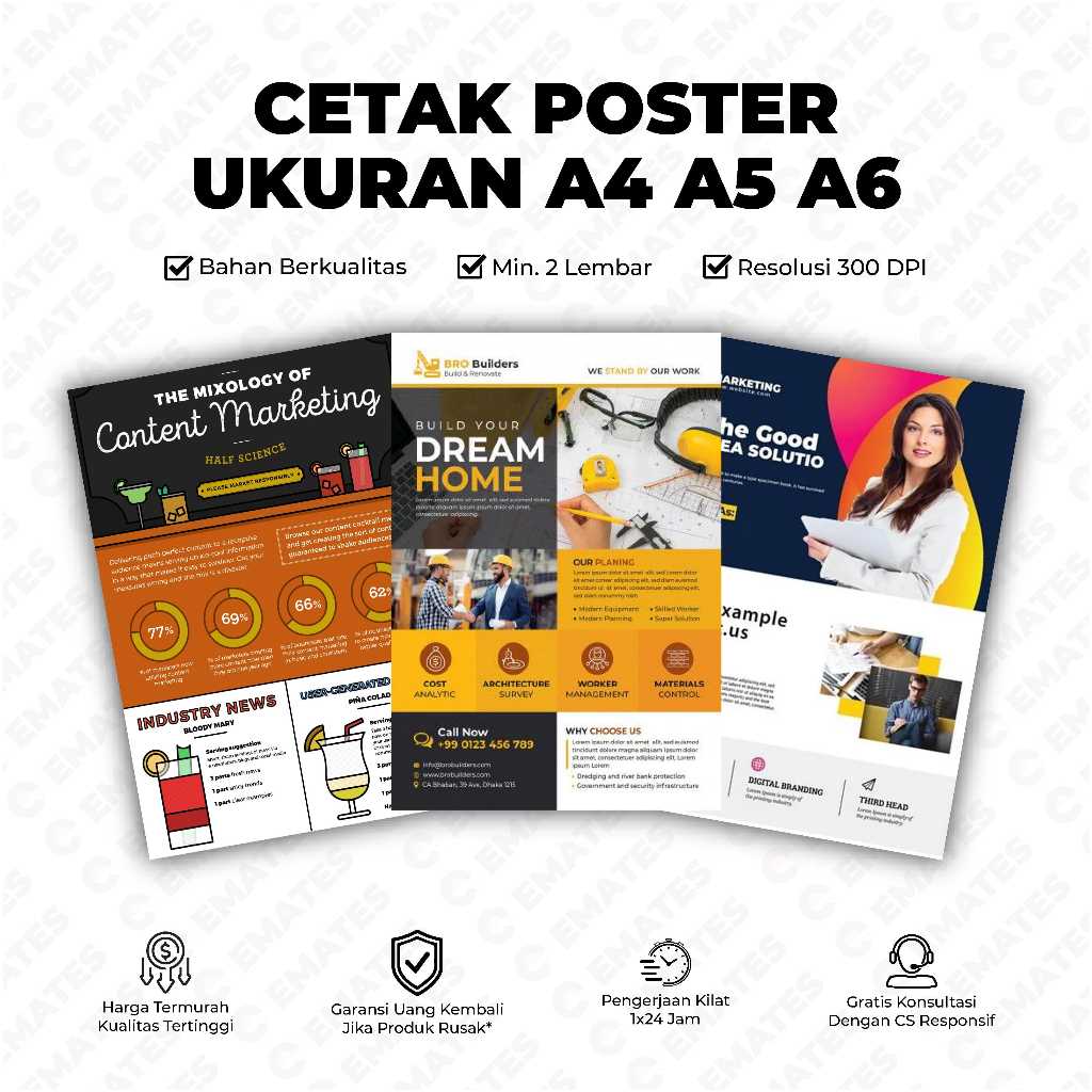 

[Print] Jasa Print Cetak Custom Poster Foto A4 A5 A6 Kpop Anime Aesthetic Hiasan dinding