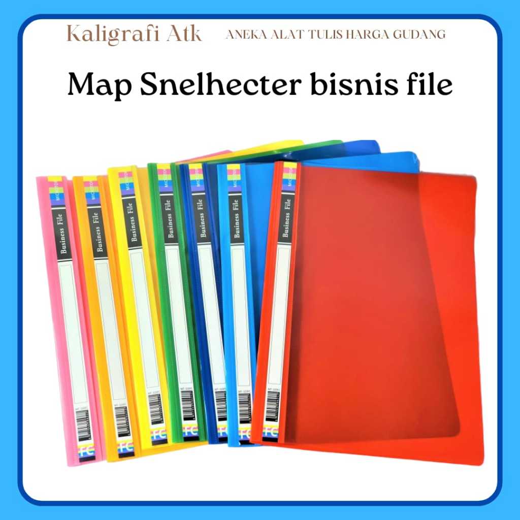 

Map plastik dokumen snelhecter bisnis file business file Okey F4 satuan