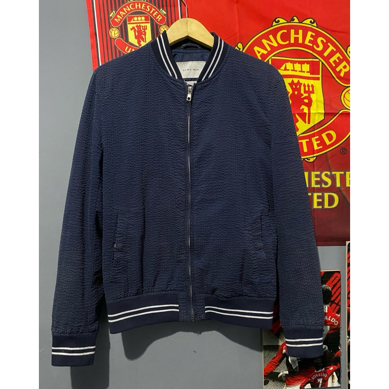 Jaket Bomber Zara Man Second Original