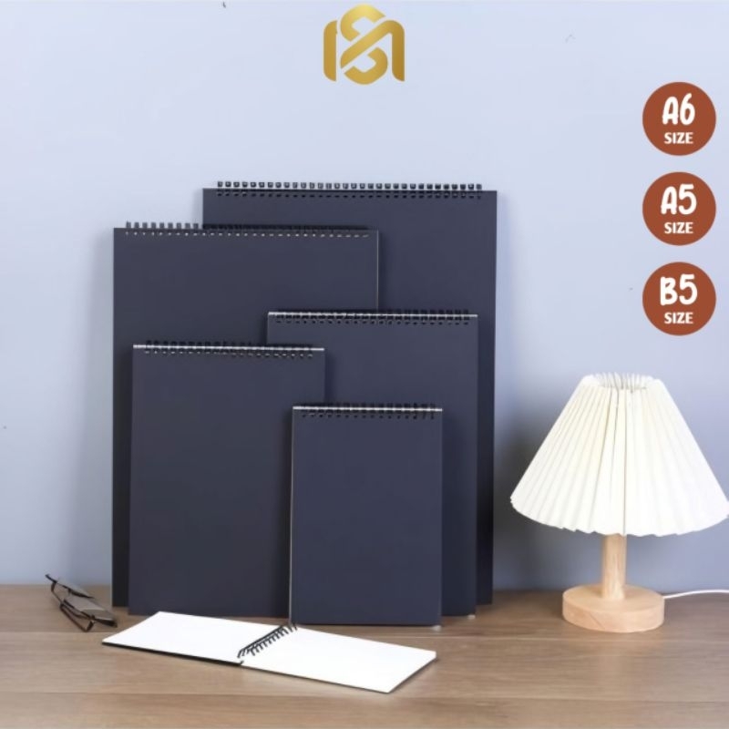 

COVER HITAM WATERCOLOUR A6 A5 B5 / WATERCOLOR PAPER / WATERCOLOR BOOK / WATER COLOR