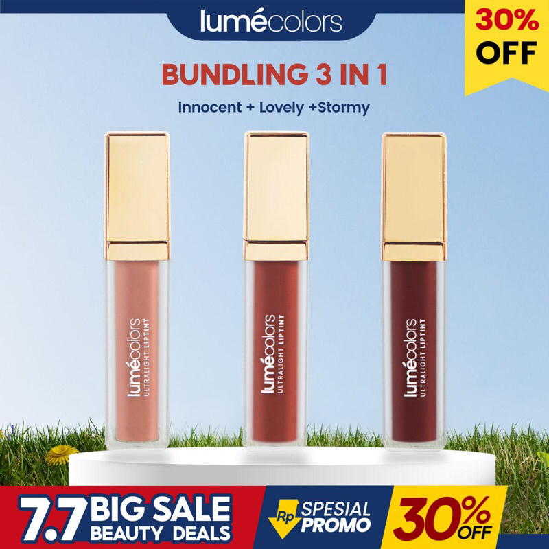 Lumecolors Bundling 3 Ultralight Liptint