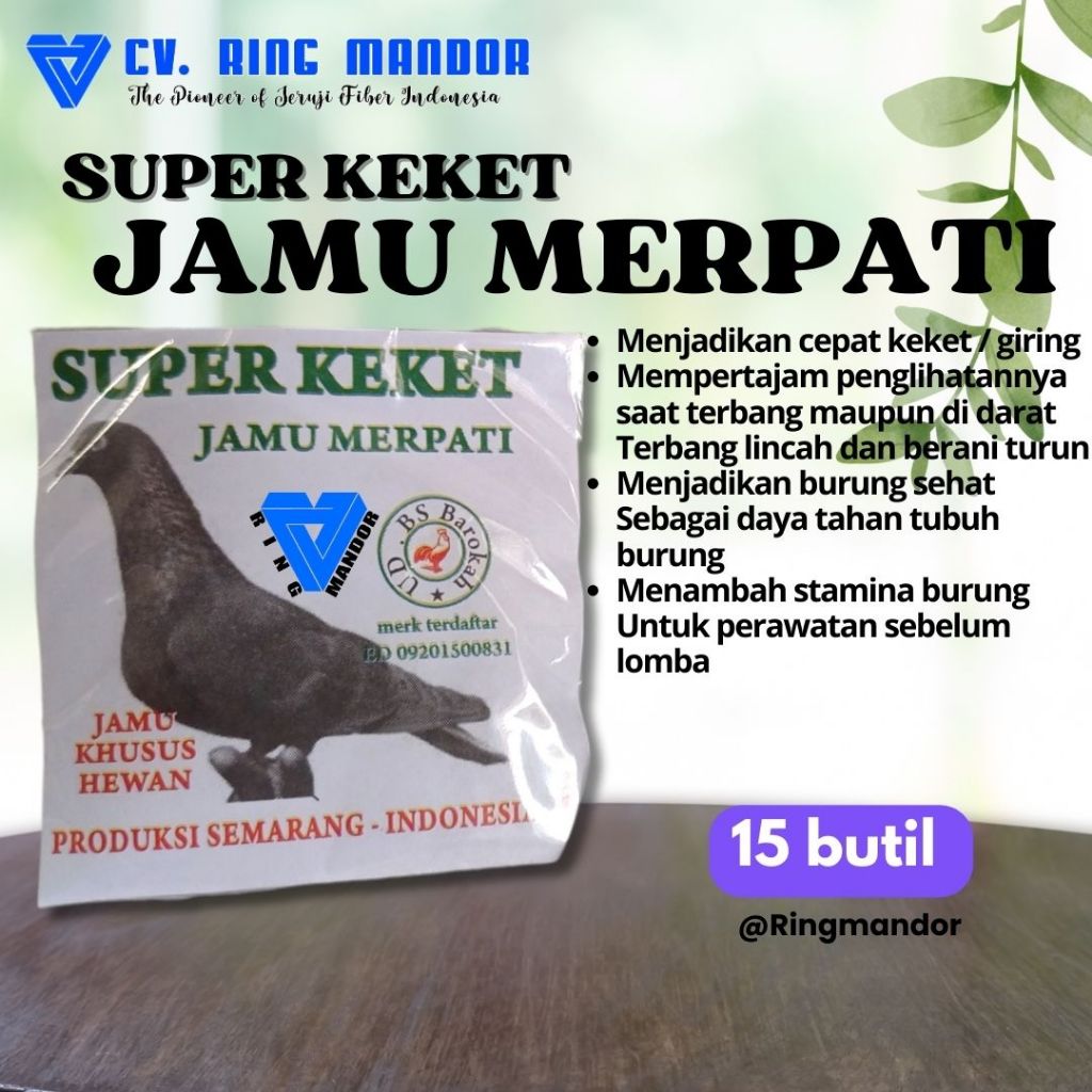 SUPER KEKET JAMU MERPATI OBAT GIRING SUPER KEKET SUPLEMEN BURUNG MERPATI
