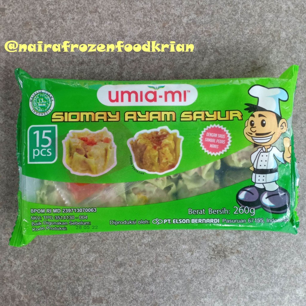 

Umia-mi Siomay Ayam Sayur isi 15