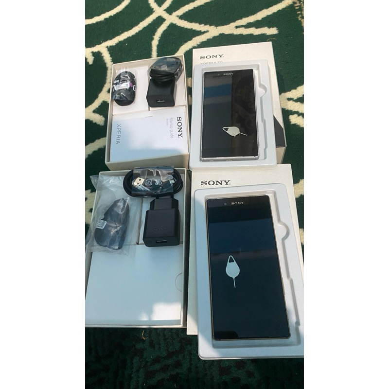 sony xferia z5 big 2 yunit full set  sim free dan non sim free minus lcd 3/32gb