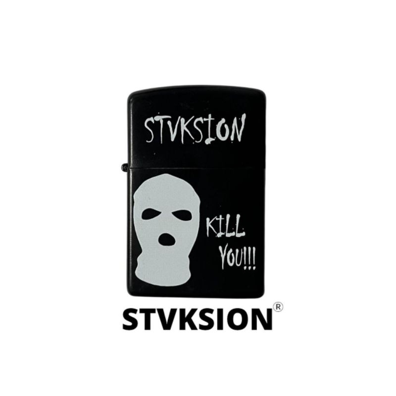 POCKET LIGHTER STVKSION AMBTN /  KOREK API BAND / KOREK POLOS CUSTOM / KOREK API TITANIUM STAINLESS 