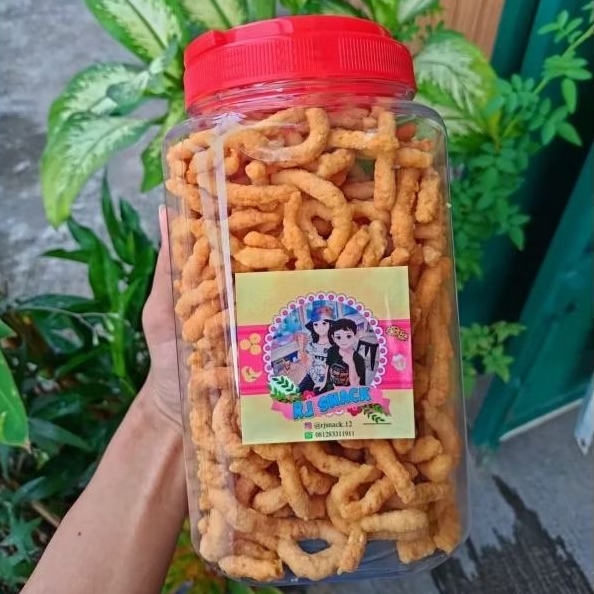 

Stik Keju Premium 400gr Toples Cheese Stick Cemilan Gurih Enak