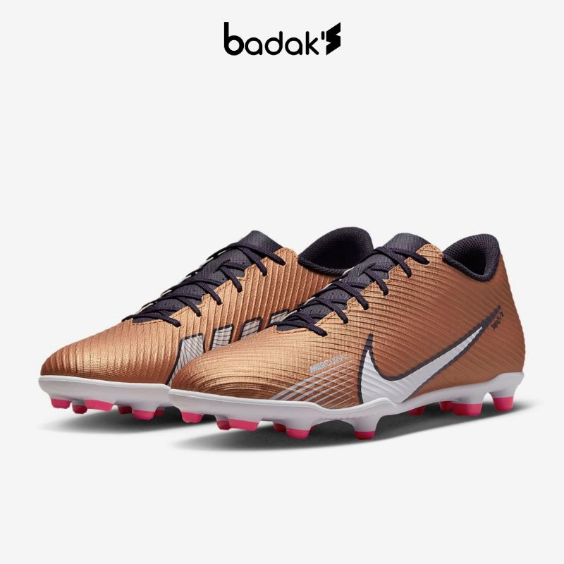 SEPATU BOLA NIKE MERCURIAL VAPOR 15 CLUB FG/MG - METALIC COPPER
