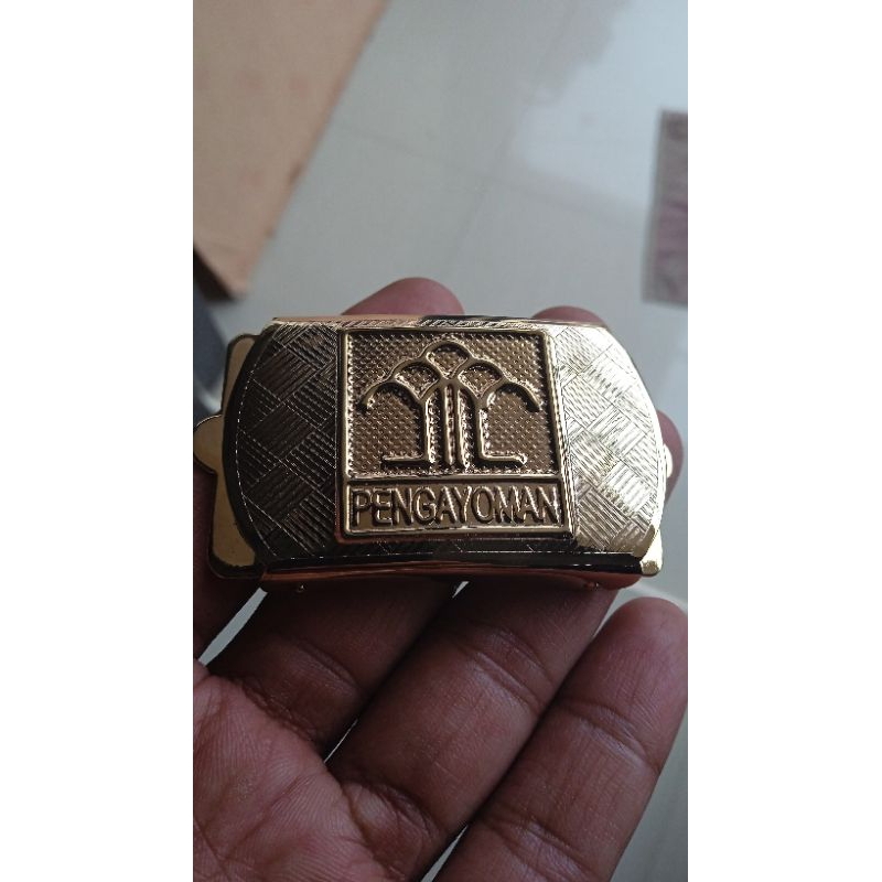 kepala sabuk PDH ( KUMHAM, PENGAYOMAN, KEMENKUMHAM)