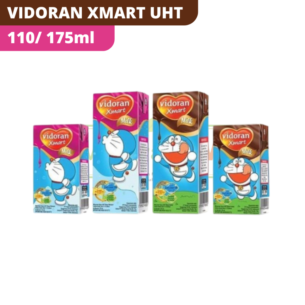 

VIDORAN XMART SUSU UHT 110ML/ 175ML